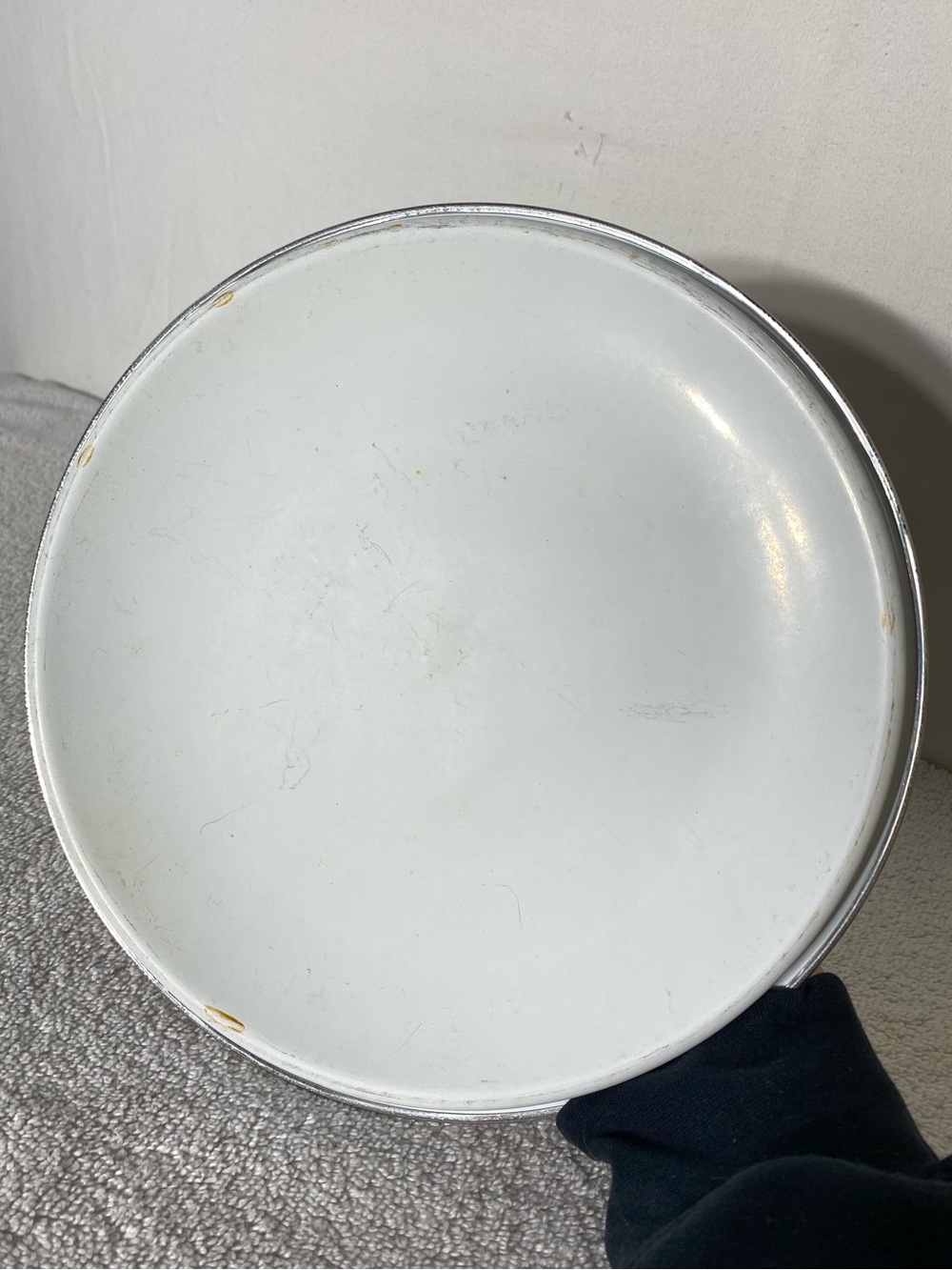 Vintage JMP Spain Sweet Flowers Enamelware Replacement Pot Lid - Picture 6 of 12